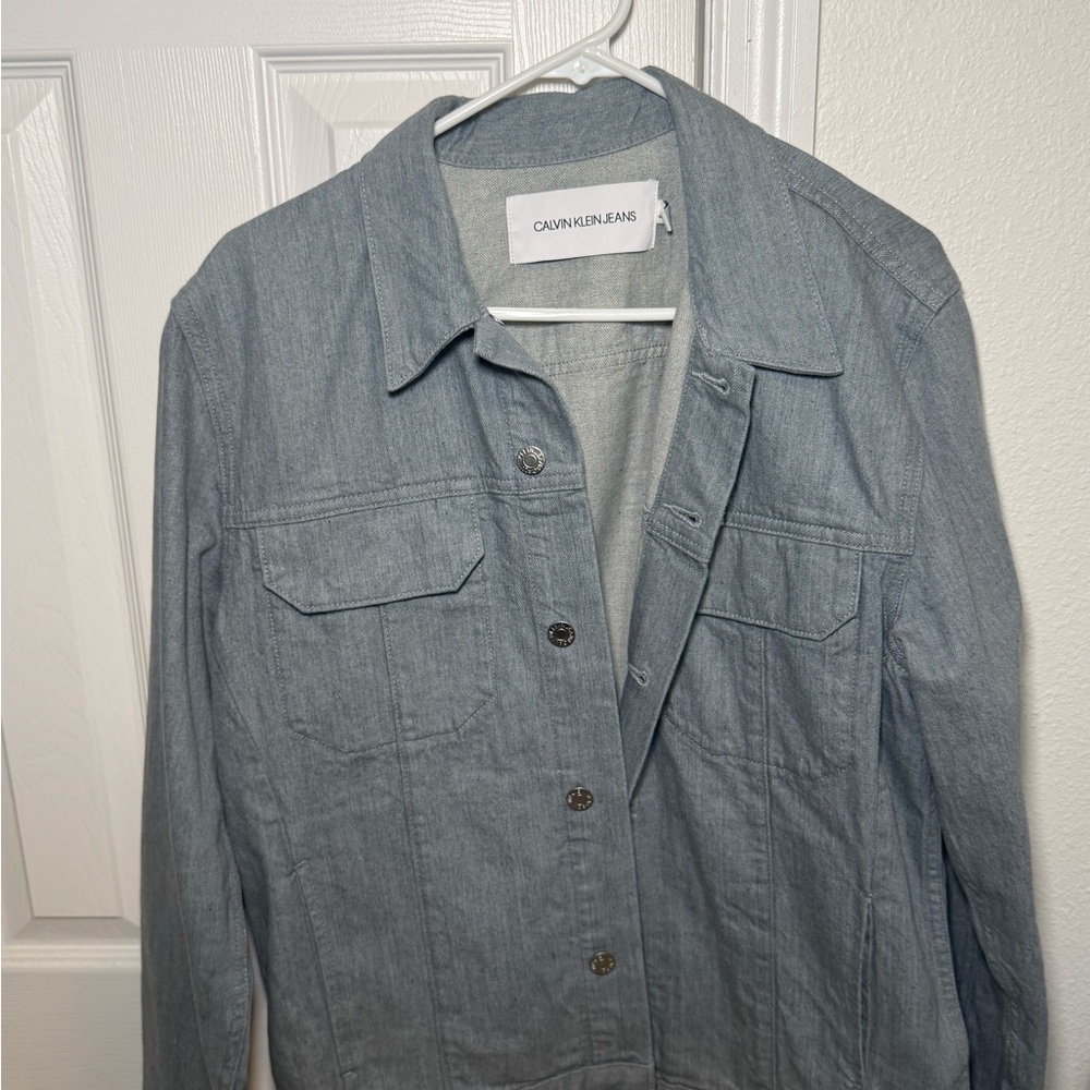 Calvin Klein Light Blue Jean Jacket